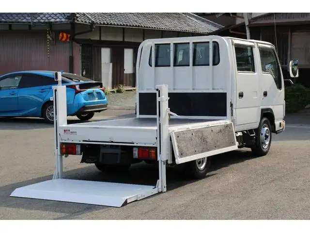 いすゞ エルフ 小型 平ボディ Wキャブ パワーゲートの中古トラック画像5