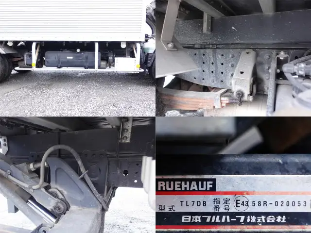 三菱 キャンター 小型 アルミバン パワーゲート シャッター式の中古トラック画像13