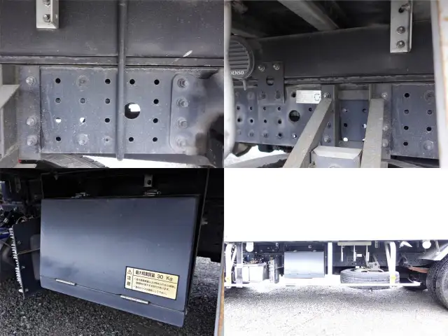 三菱 キャンター 小型 アルミバン パワーゲート シャッター式の中古トラック画像14