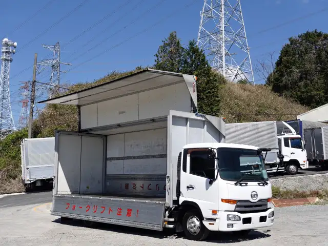 日産UD コンドル 中型/増トン ウイング TKG-MK38L H25｜画像1