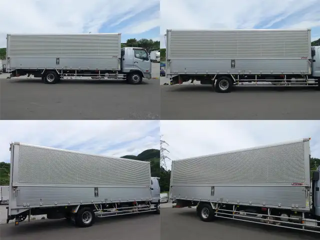 三菱 ファイター 中型/増トン ウイング エアサス ベッドの中古トラック画像3