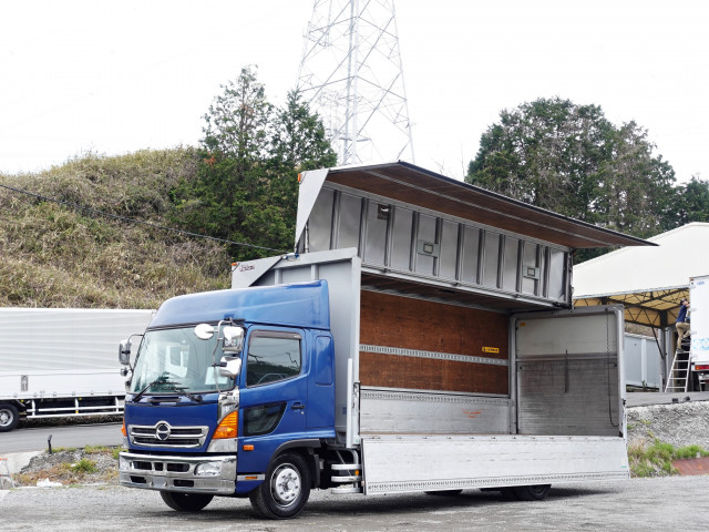 日野 レンジャー 中型/増トン ウイング ワイド QKG-FE7JPAG