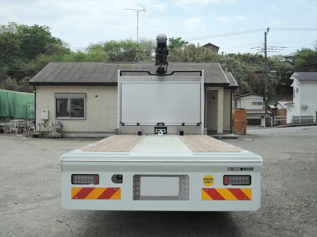 三菱 ファイター 中型/増トン 車両重機運搬 5段クレーン ラジコンの中古トラック画像4