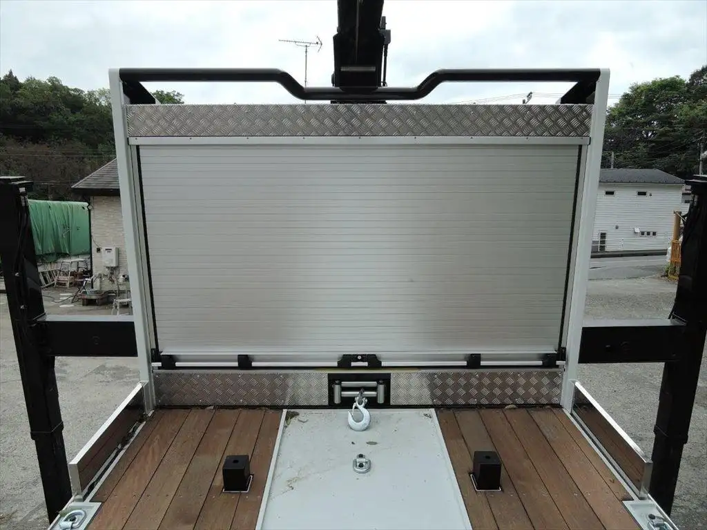 三菱 ファイター 中型/増トン 車両重機運搬 5段クレーン ラジコンの中古トラック画像9