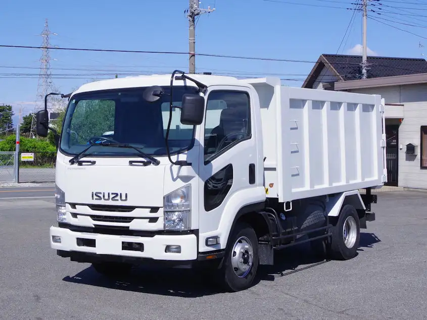 いすゞ フォワード 中型/増トン ダンプ 土砂禁 TKG-FRR90S1｜画像1