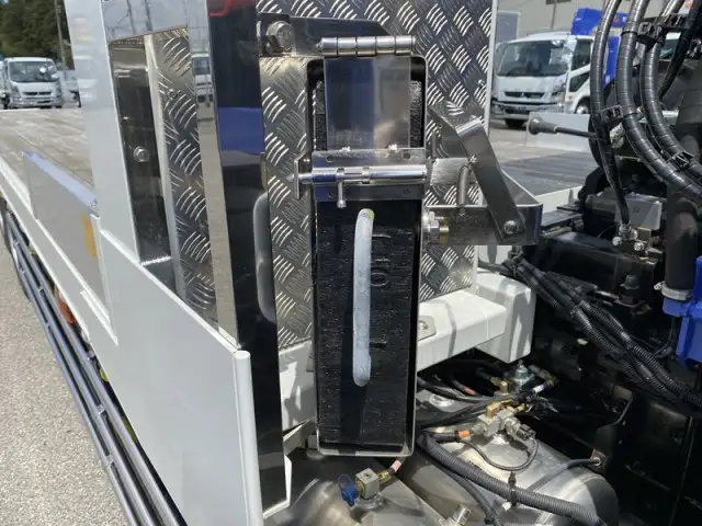 三菱 ファイター 中型/増トン 車両重機運搬 4段クレーン ウインチの中古トラック画像12