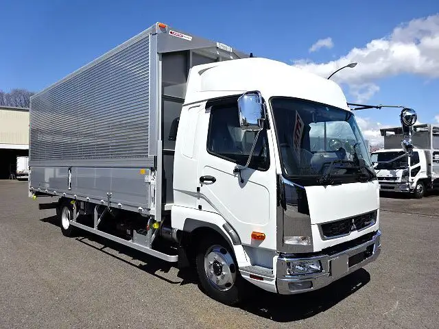 三菱 ファイター 中型/増トン ウイング エアサス ベッドの中古トラック画像2