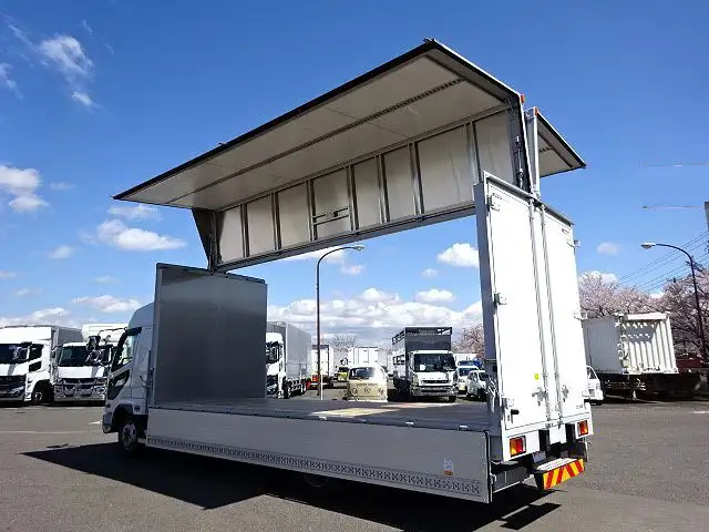 三菱 ファイター 中型/増トン ウイング エアサス ベッドの中古トラック画像7