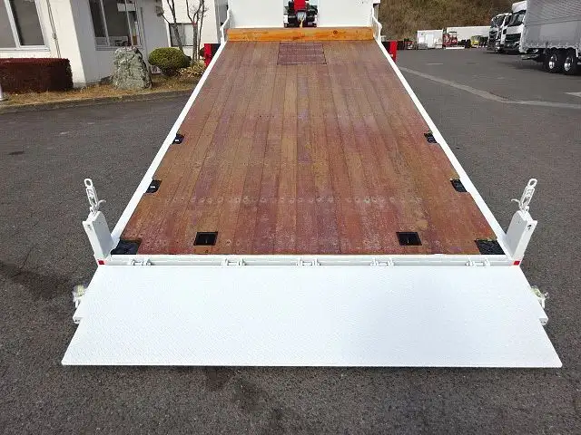 三菱 ファイター 中型/増トン 車両重機運搬 4段クレーン ラジコンの中古トラック画像9