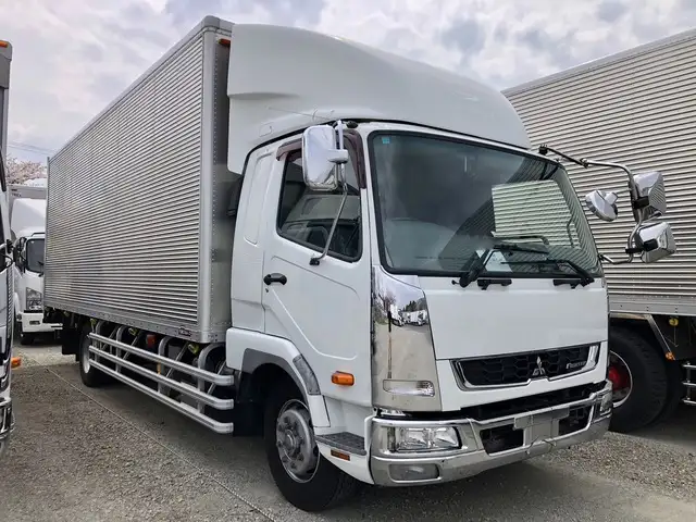 三菱 ファイター 中型/増トン アルミバン パワーゲート エアサスの中古トラック画像1
