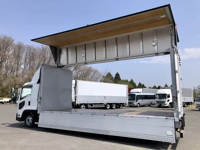 いすゞ フォワード 中型/増トン ウイング ベッド TKG-FRR90S2の中古トラック画像9