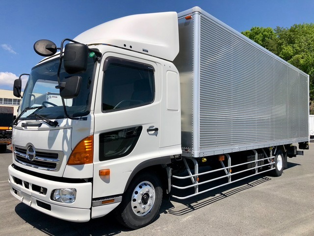 日野 レンジャー 中型/増トン アルミバン パワーゲート エアサス の中古トラック【車両No.190785】