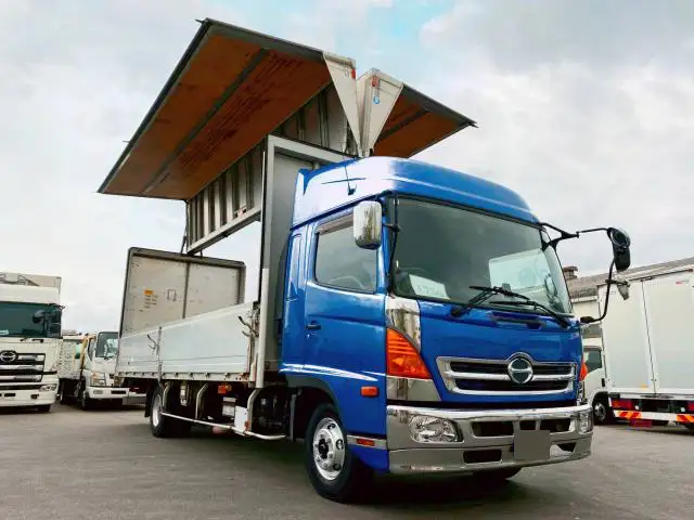 日野 レンジャー 中型/増トン ウイング エアサス ベッドの中古トラック画像5