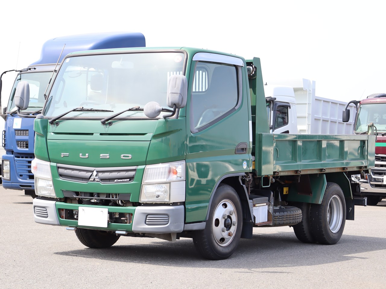三菱 キャンター 小型 ダンプ 10尺 SKG-FBA60
