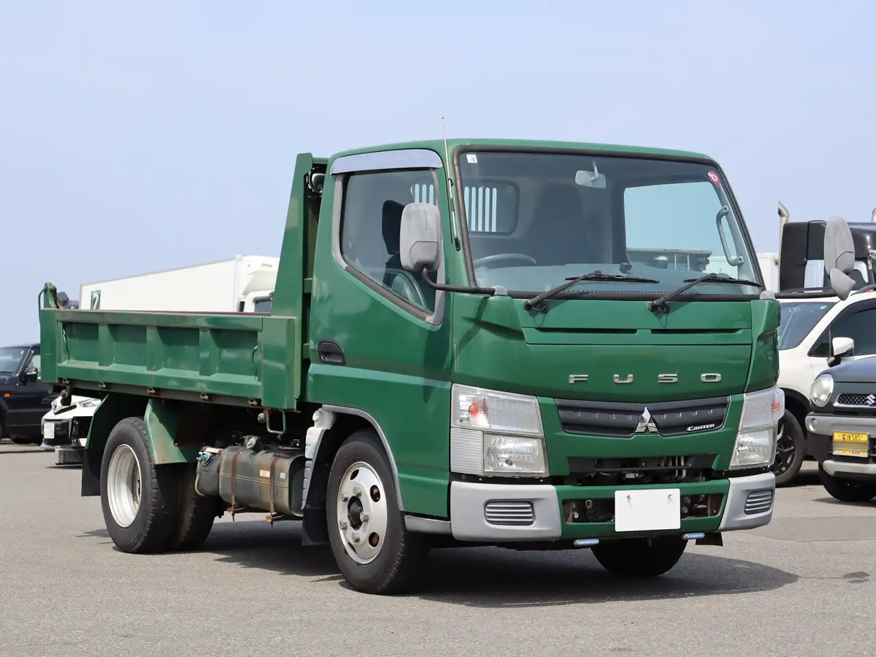 三菱 キャンター 小型 ダンプ 強化 SKG-FBA60の中古トラック画像2