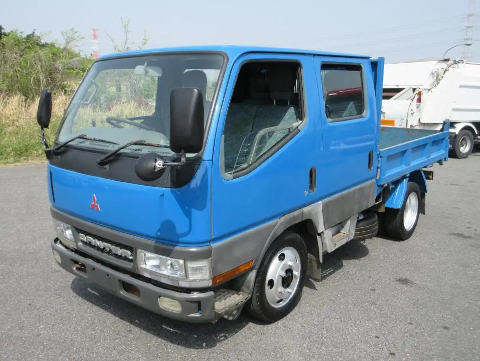 三菱 キャンター 小型 ダンプ Wキャブ KK-FE51EBD｜画像1