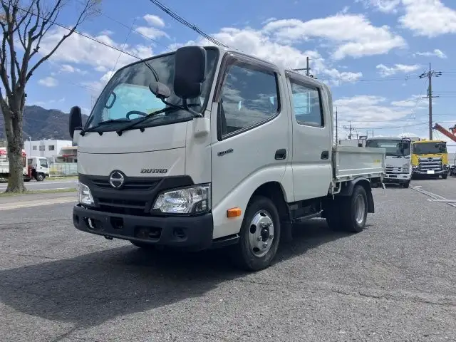 日野 デュトロ 小型 平ボディ Wキャブ TKG-XZU605M｜画像1