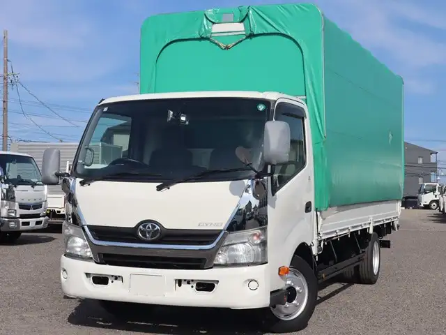 トヨタ ダイナ 小型 平ボディ 幌 TKG-XZU720 の中古トラック【車両No.186712】