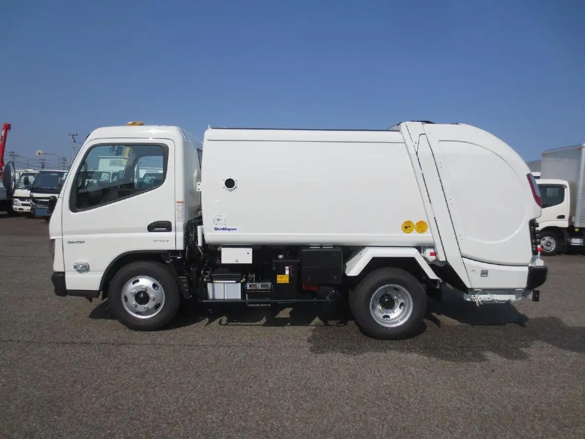 三菱 キャンター 小型 パッカー車 巻き込み式 回転ダンプ式の中古トラック画像8