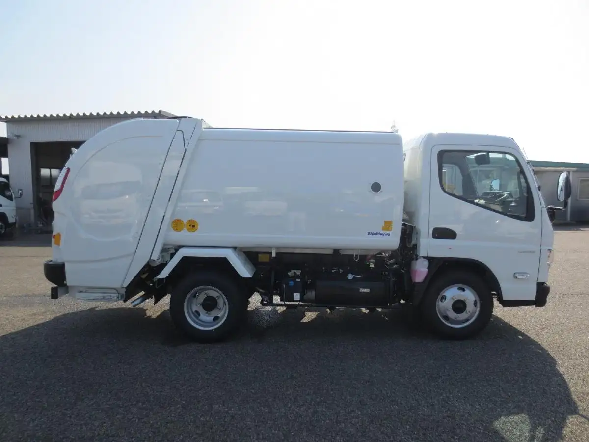 三菱 キャンター 小型 パッカー車 巻き込み式 回転ダンプ式の中古トラック画像4