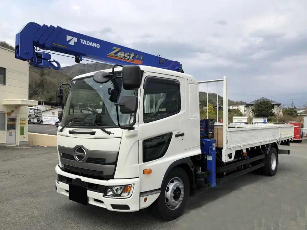 日野 レンジャー 中型/増トン クレーン付 4段 ラジコン｜画像1