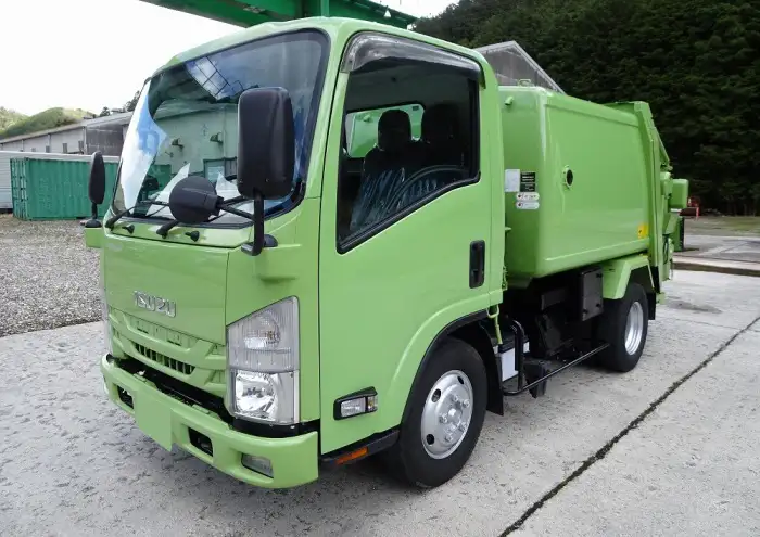 いすゞ エルフ 小型 パッカー車 巻き込み式 回転ダンプ式｜画像1