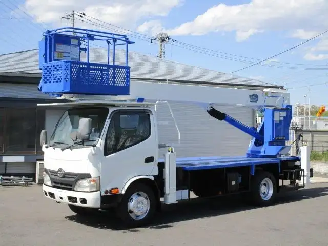 日野 デュトロ 小型 高所・建柱車 高所作業車 TKG-XZU650F｜画像1