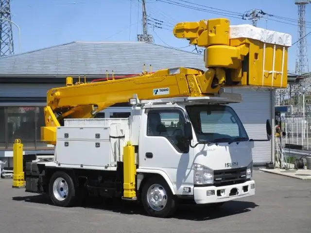 いすゞ エルフ 小型 高所・建柱車 高所作業車 SKG-NKR85YN の いすゞ エルフ 小型 高所・建柱車 高所作業車 SKG-NKR85YN の