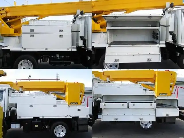 いすゞ エルフ 小型 高所・建柱車 高所作業車 電工仕様の中古トラック画像8