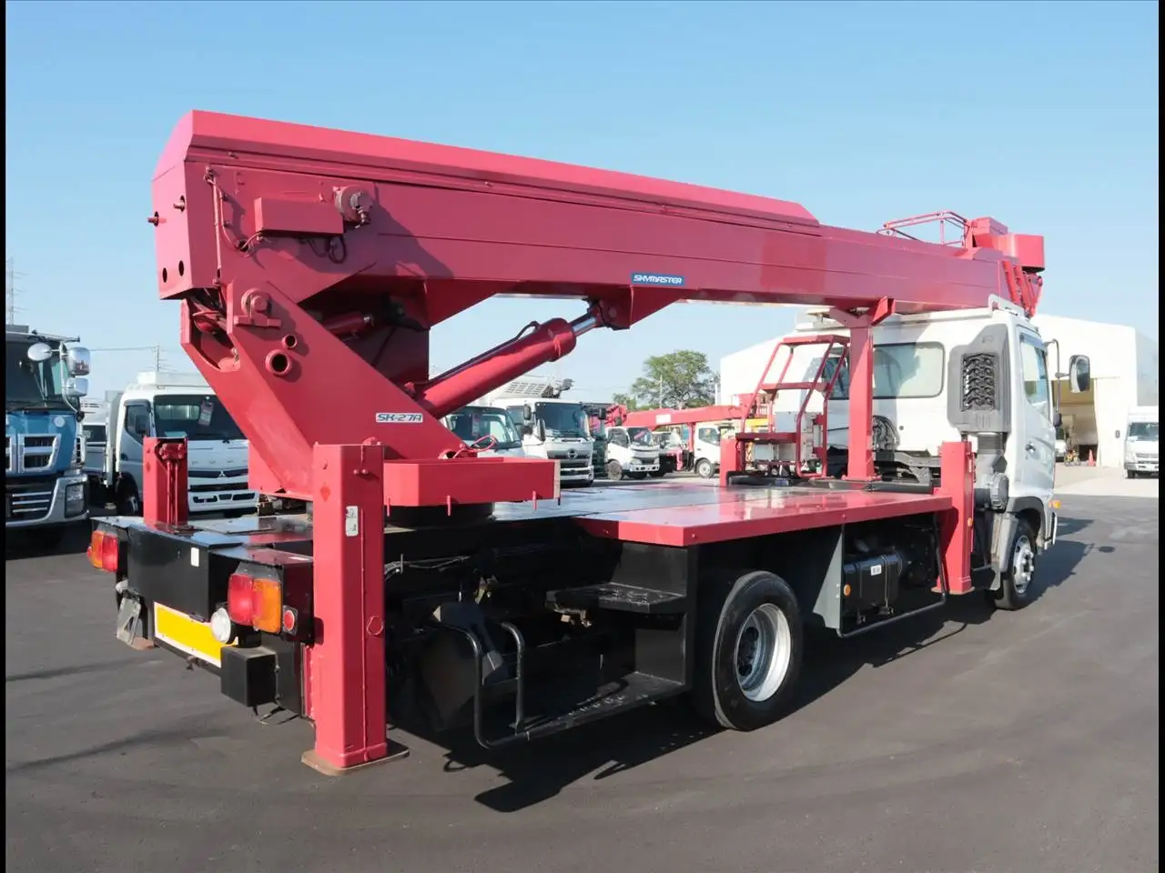 日野 レンジャー 中型/増トン 高所・建柱車 高所作業車 BDG-FC6JGWAの中古トラック画像2