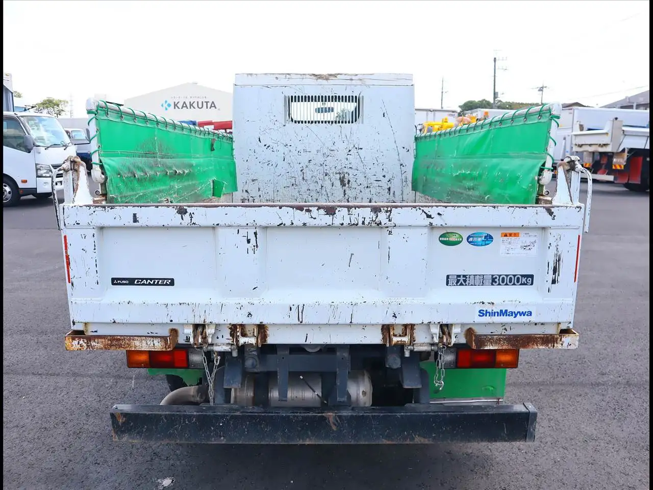 三菱 キャンター 小型 ダンプ 強化 コボレーンの中古トラック画像3