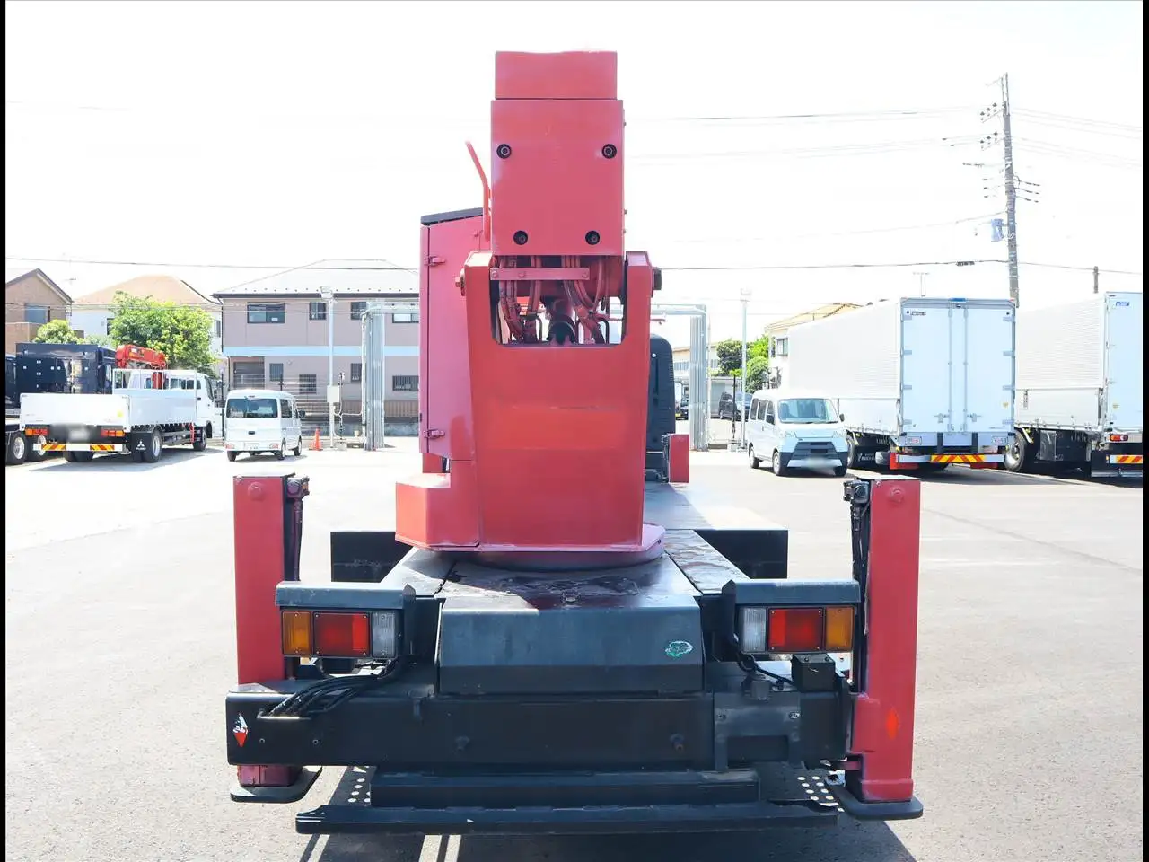 いすゞ エルフ 小型 高所・建柱車 高所作業車 PKG-NPR75Nの中古トラック画像3