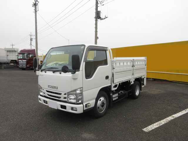いすゞ エルフ 小型 平ボディ 10尺 TRG-NKR85A