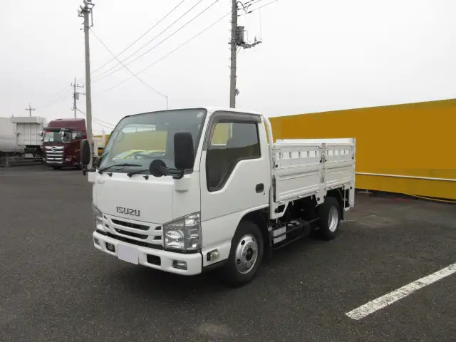 いすゞ エルフ 小型 平ボディ パワーゲート 床鉄板｜画像1