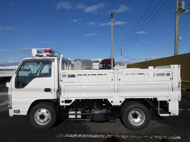 いすゞ エルフ 小型 平ボディ パワーゲート 床鉄板の中古トラック画像5