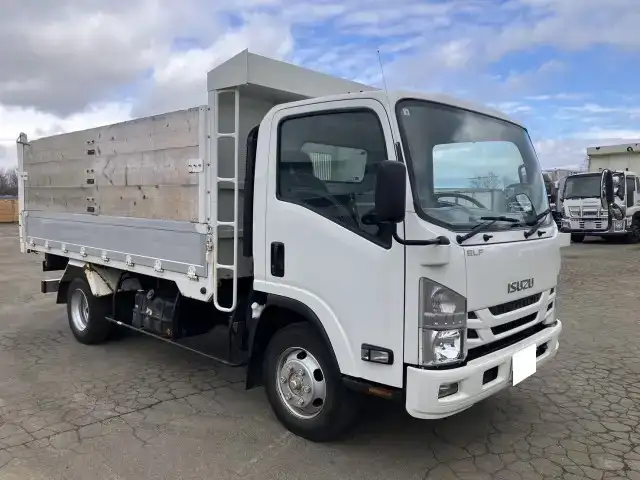 いすゞ エルフ 小型 ダンプ 土砂禁 TKG-NPS85ANの中古トラック画像2