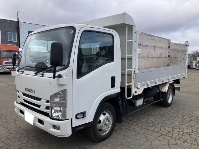 いすゞ エルフ 小型 ダンプ 超ロング TKG-NPS85AN
