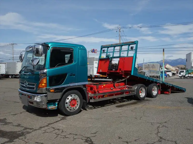 日野 レンジャー 中型/増トン 車両重機運搬 ウインチ ベッドの中古トラック画像6