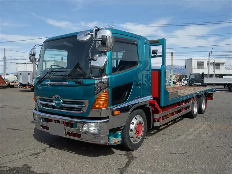 日野 レンジャー 中型/増トン 車両重機運搬 ウインチ ベッド｜画像1