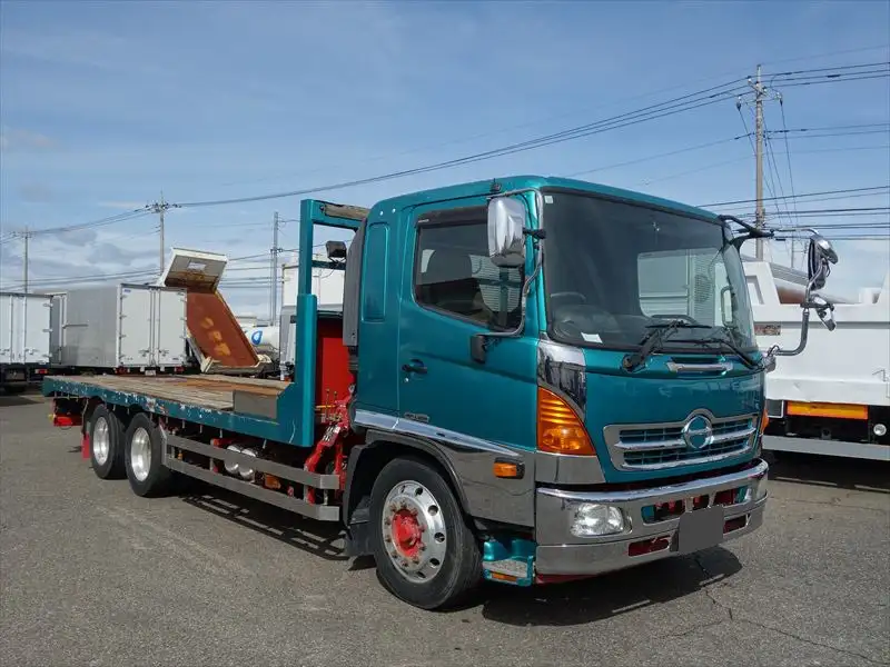 日野 レンジャー 中型/増トン 車両重機運搬 ウインチ ベッドの中古トラック画像2