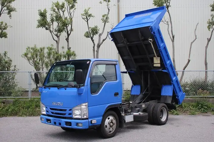 いすゞ エルフ 小型 ダンプ 強化 TPG-NJR85AD｜画像1