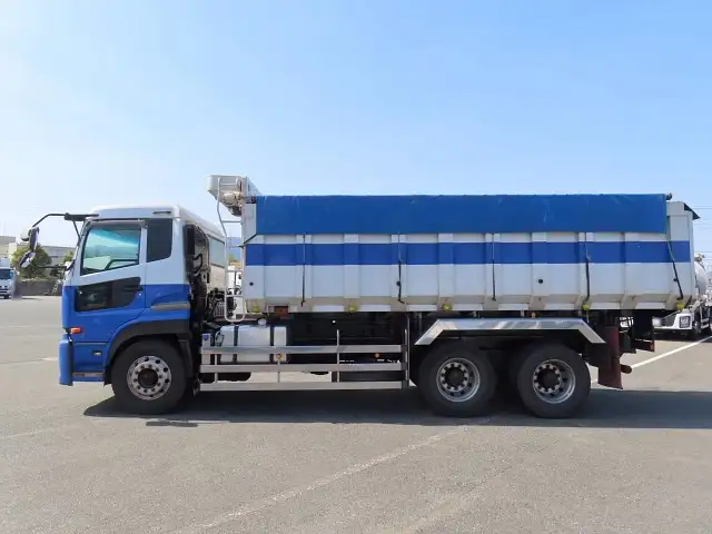 日産UD クオン 大型 ダンプ 土砂禁 コボレーンの中古トラック画像6