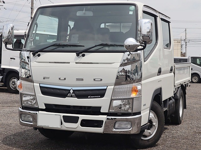 三菱 キャンター 小型 平ボディ パワーゲート 床鉄板 の中古トラック【車両No.108619】