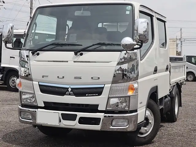 三菱 キャンター 小型 平ボディ Wキャブ TPG-FDA00 の中古トラック【車両No.186807】