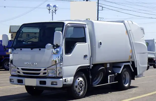 いすゞ エルフ 小型 パッカー車 巻き込み式 回転ダンプ式｜画像1