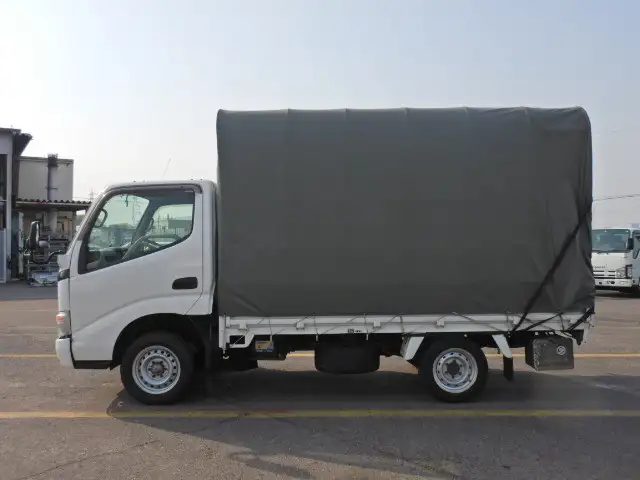 トヨタ トヨエース 小型 平ボディ 幌 床鉄板の中古トラック画像4