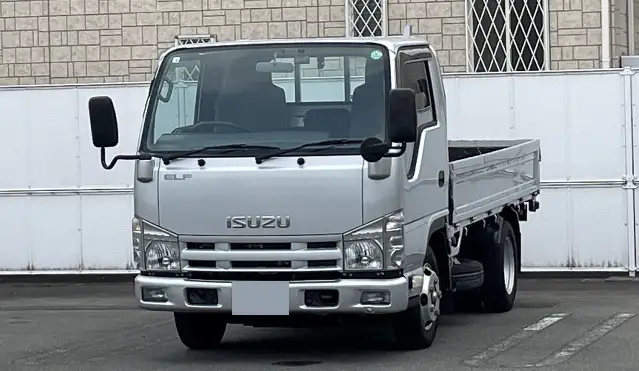 いすゞ エルフ 小型 平ボディ TKG-NJR85A H26｜画像1