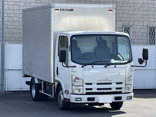いすゞ エルフ 小型 アルミバン サイドドア TKG-NLR85Nの中古トラック画像2