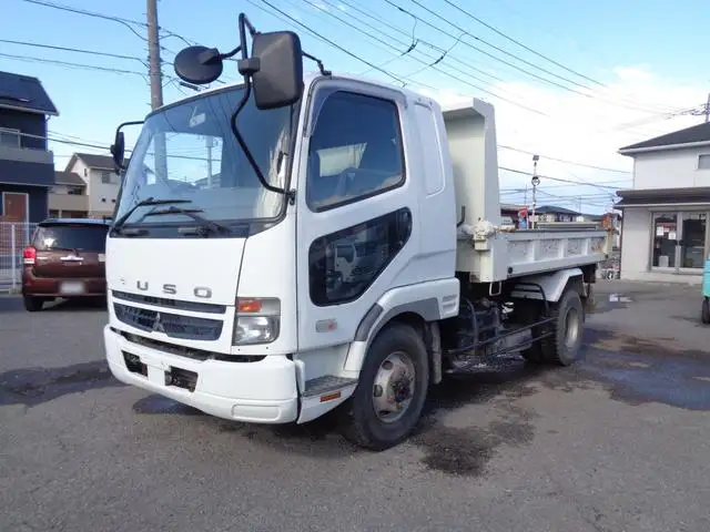 三菱 ファイター 中型/増トン ダンプ コボレーン PA-FL63F｜画像1
