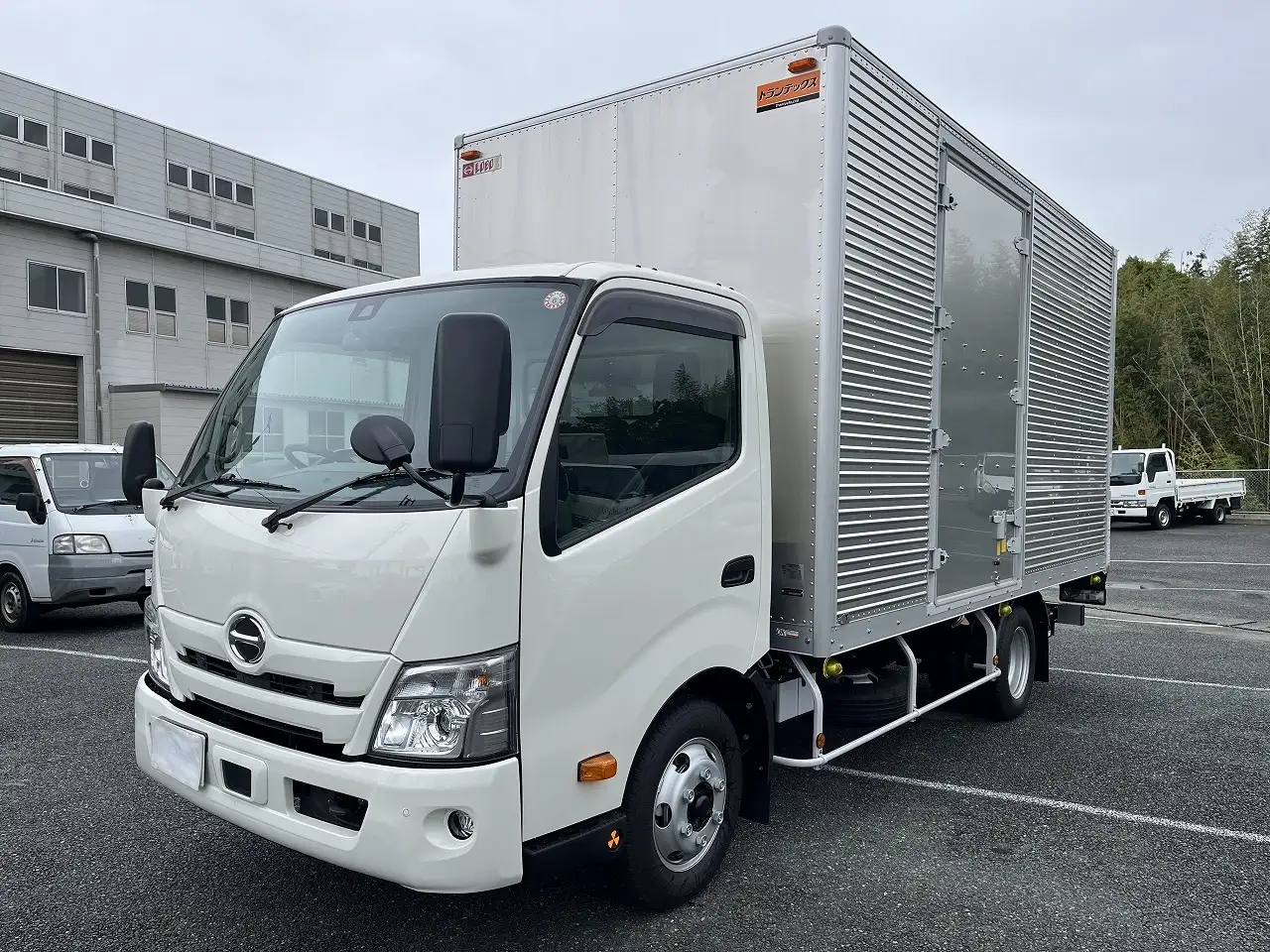 日野 デュトロ 小型 アルミバン パワーゲート サイドドア｜画像1